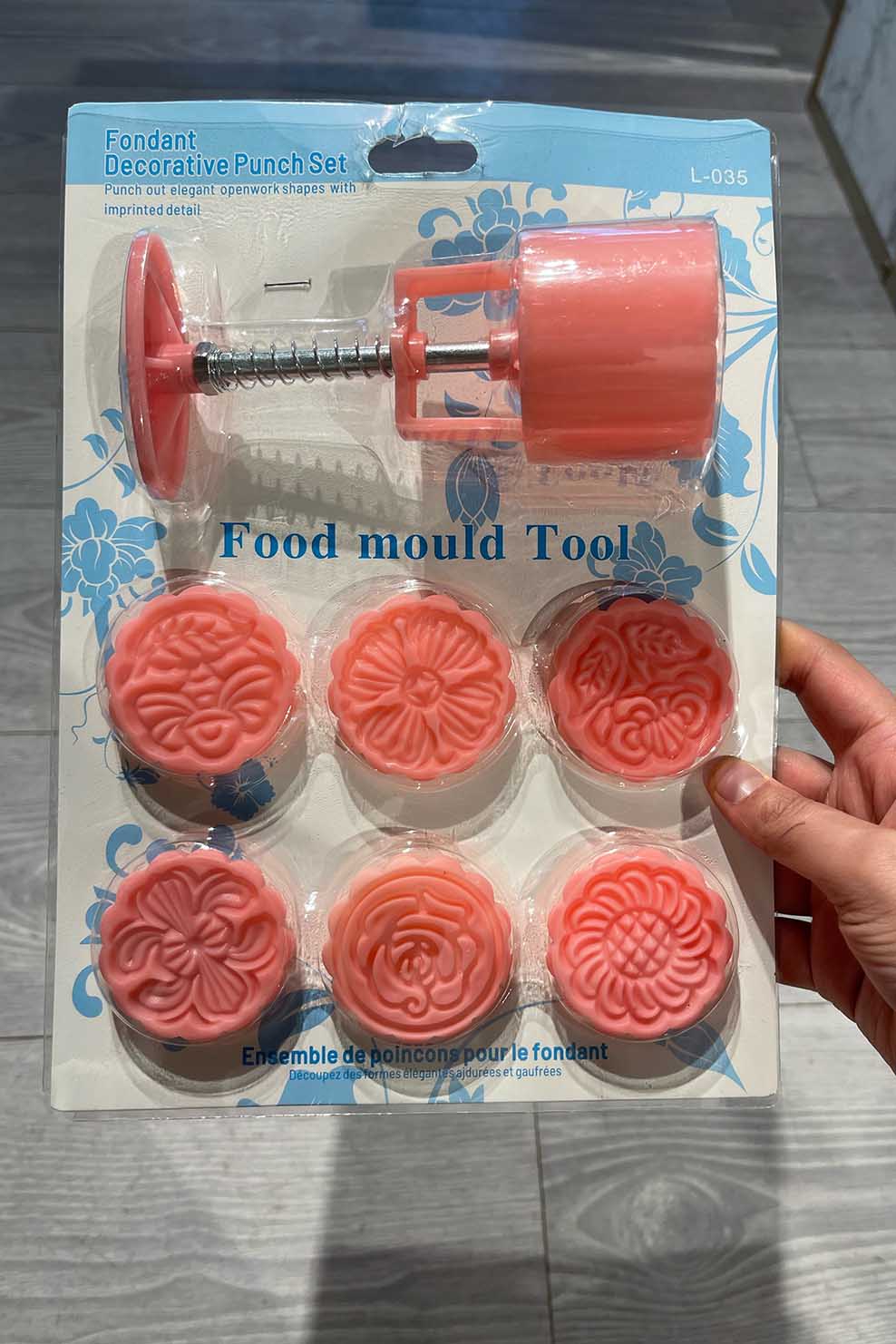 Food Mould Tool - Fondant Decorative Punch Set